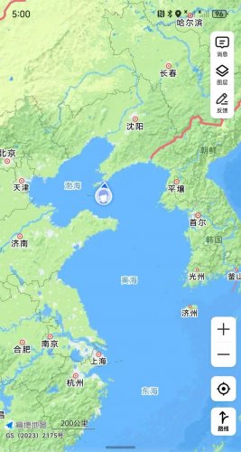 渤海剪影