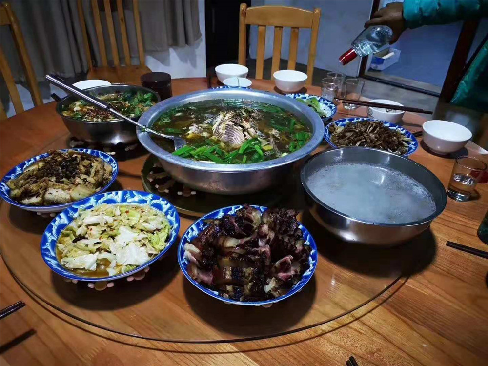 2018纳新茶山行 —— 今日晚餐